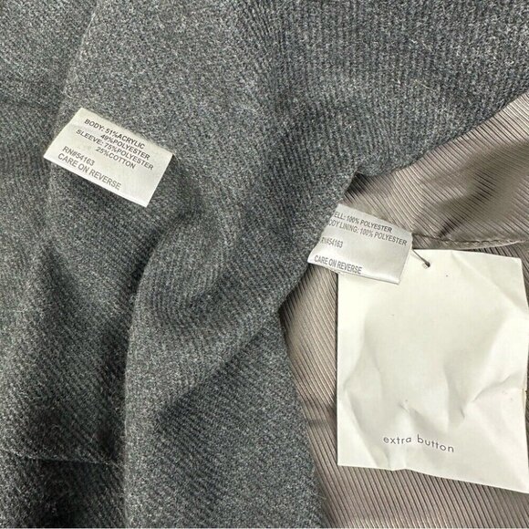 Calvin Klein Women’s Tan Contemporary Removable Lining Winter Trench Coat S/C40 - Picture 11 of 16